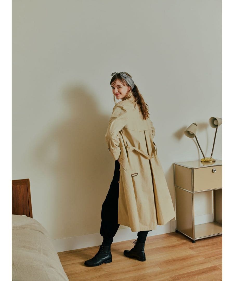 専用新品　To b. by agnes b. トレンチコートベージュ サイズ40