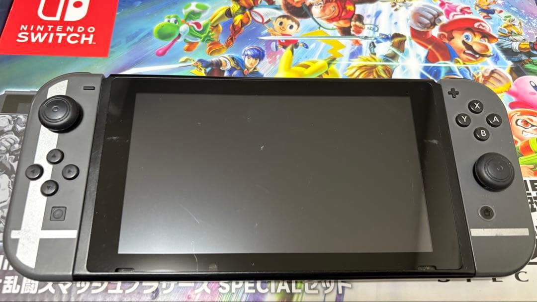 Nintendo Switch スマブラエディション　周辺機器付き　ジャンク