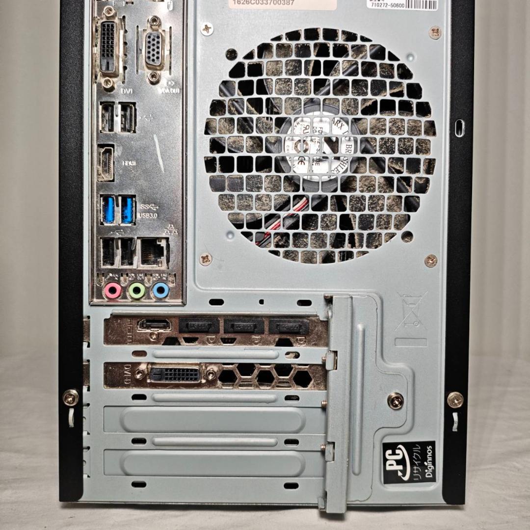 ゲーミングPC/i7 6700/500GB/AMDグラボ/Office/ドスパラ