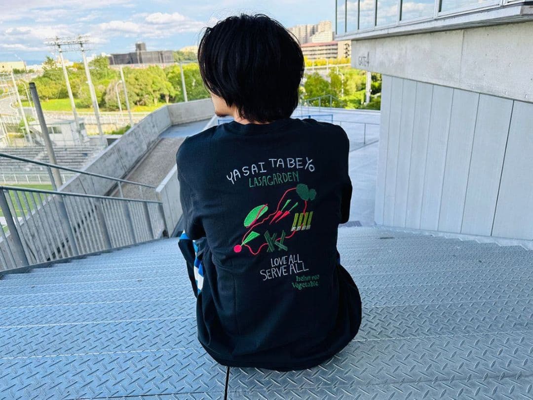 藤井風 Fujii Kaze YASAI TABEYO Tシャツ Mサイズ 黒