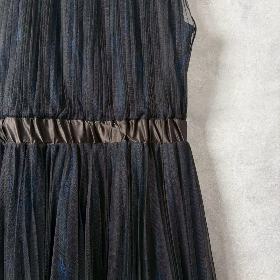 BARNEYS NEWYORK ノースリーブワンピース　チュール　N2879