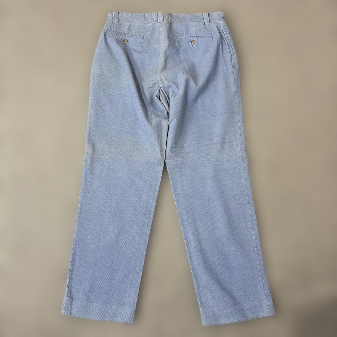 90年代 ポロ ラルフローレン コーデュロイパンツ ブルー 32×32