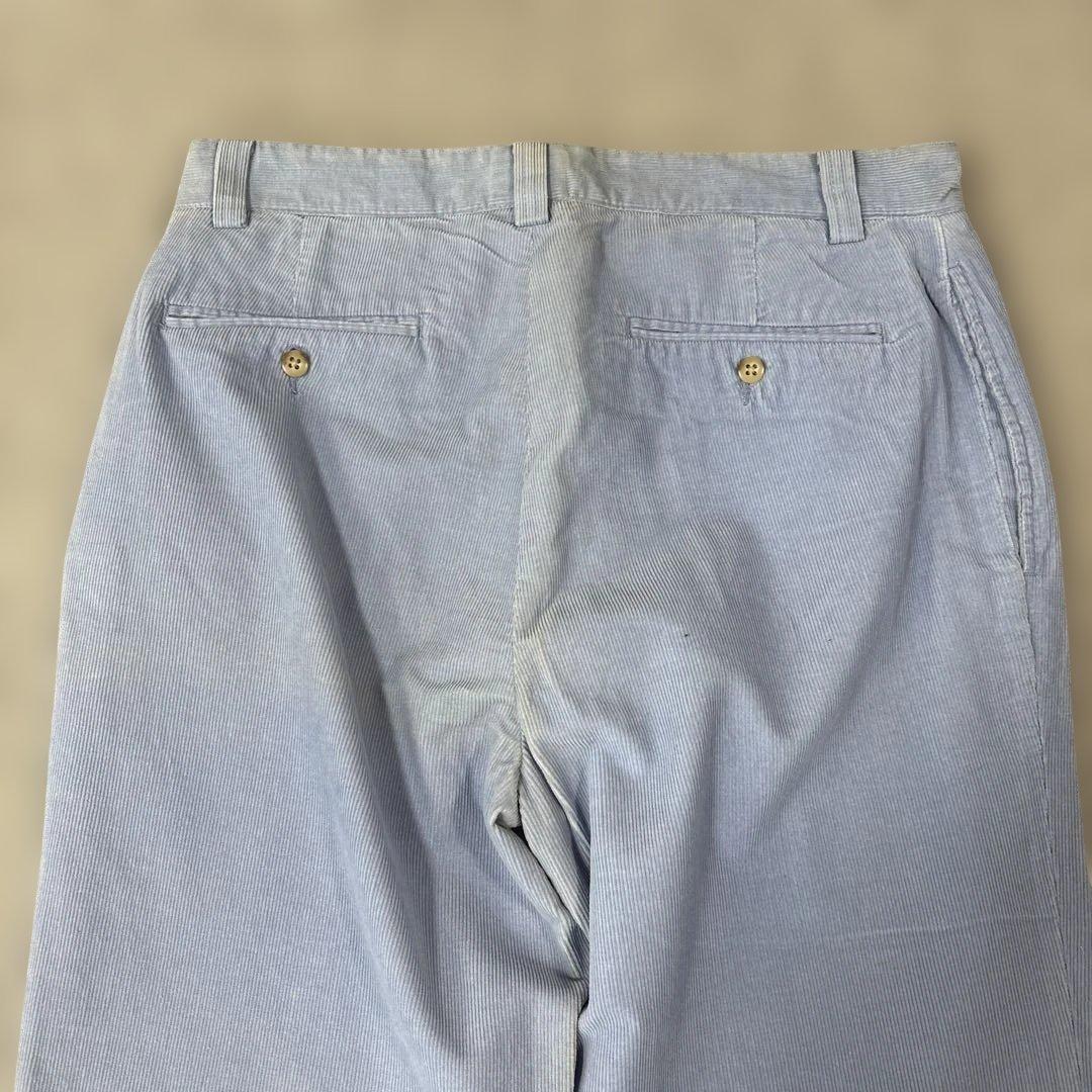 90年代 ポロ ラルフローレン コーデュロイパンツ ブルー 32×32