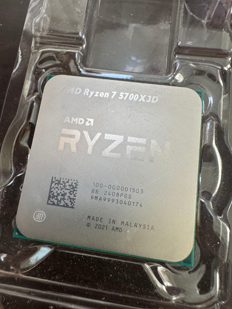 AMD Ryzen 7 5700X3D 8コア16スレッド