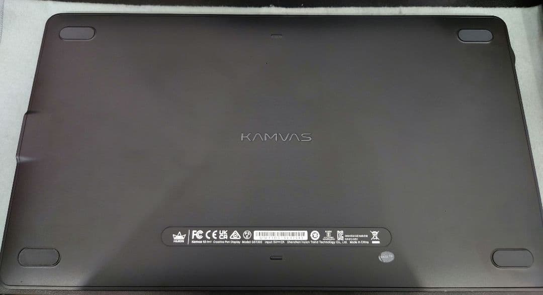 HUION 液タブ Kamvas 13（Gen 3） 13型 スタンド付き 黒