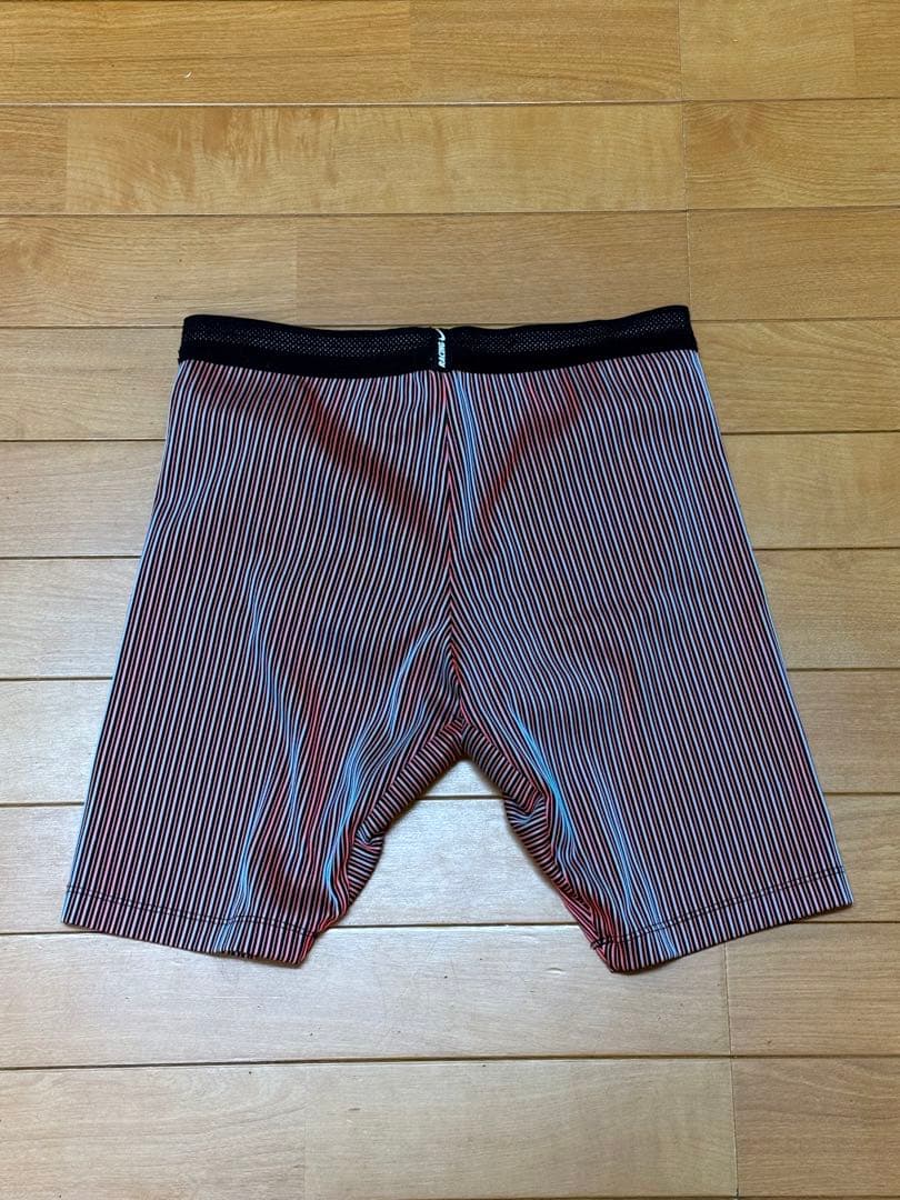 NIKE ランニングタイツ S ストライプ