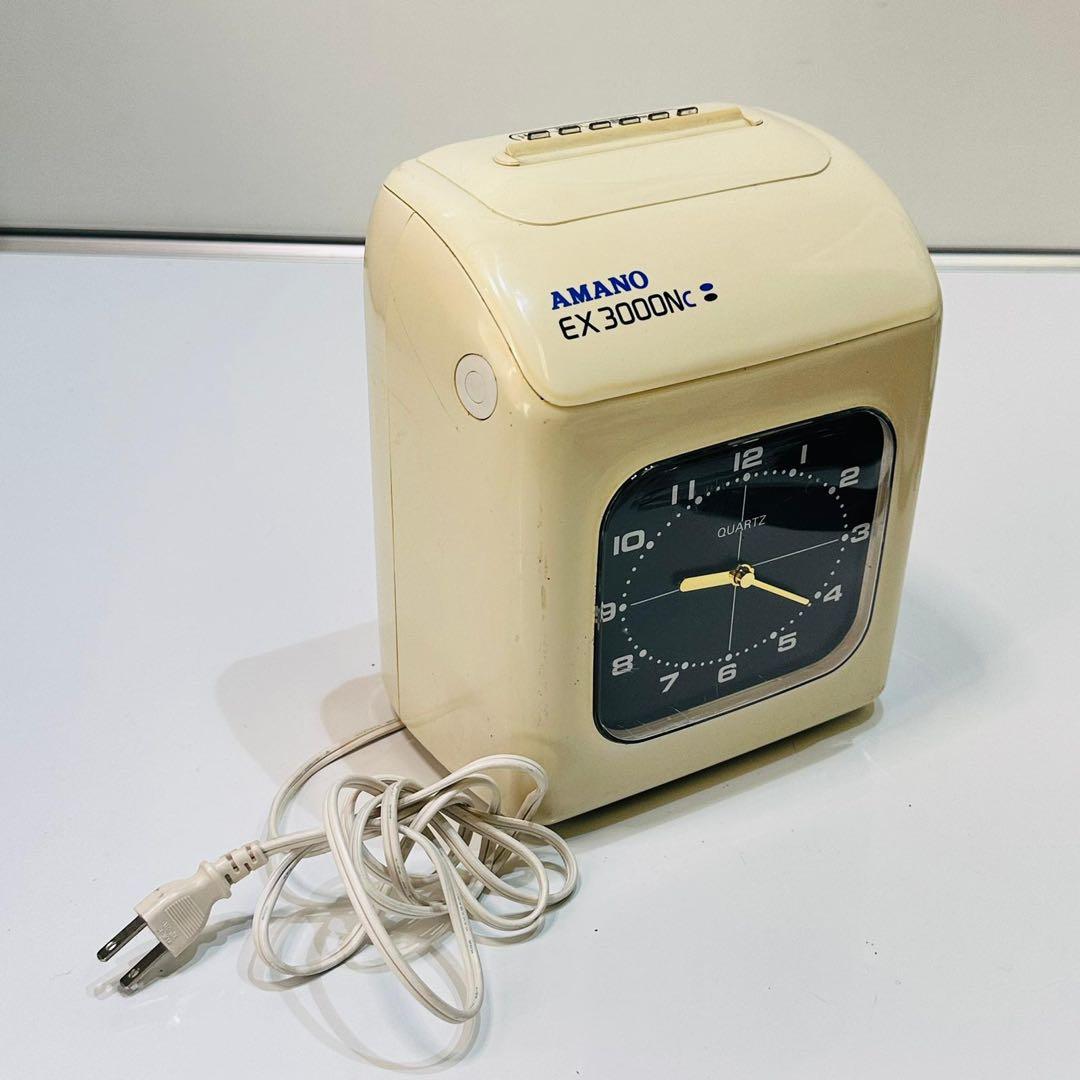 AMANO EX-3000NC タイムカード 動作品
