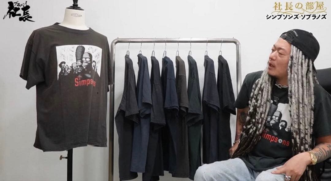 短丈個体　Simpsons シンプソンズ　ソプラノズ　sopranos Tシャツ