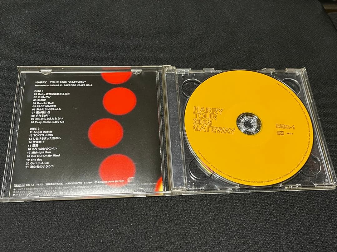 HARRY TOUR 2008 GATEWAY 村越弘明 2CD