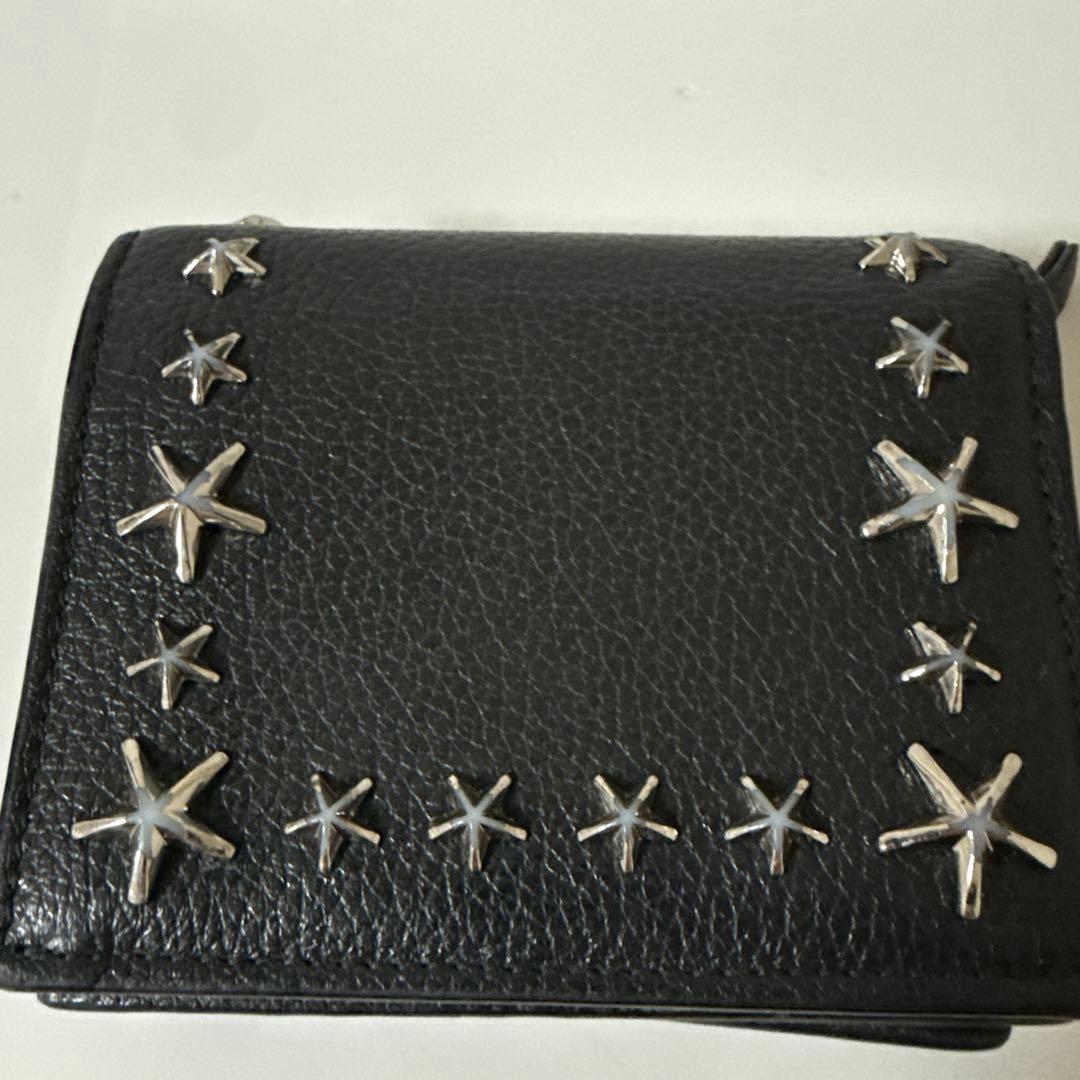 JIMMY CHOO 黒 レザー