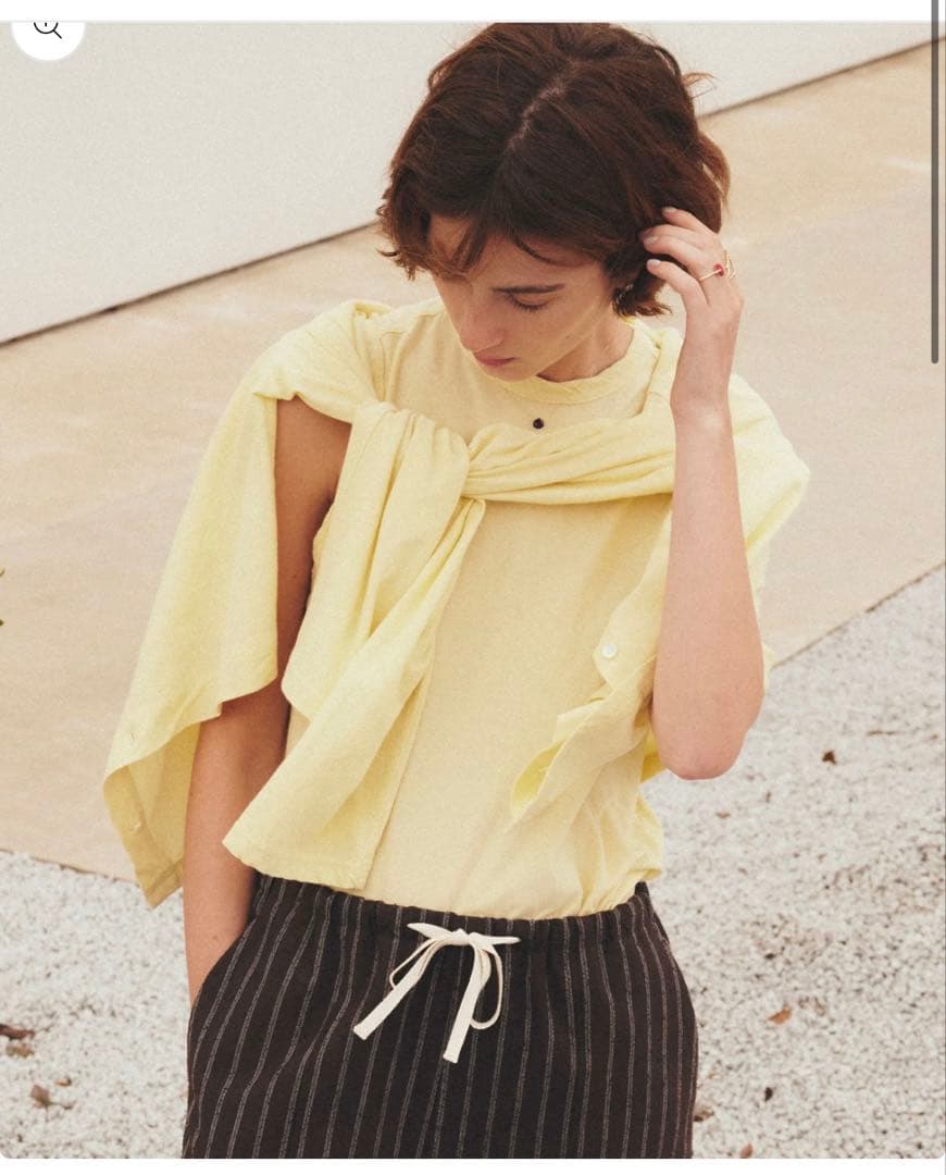 THE SHINZONE HIGH TWIST COTTON アンサンブル