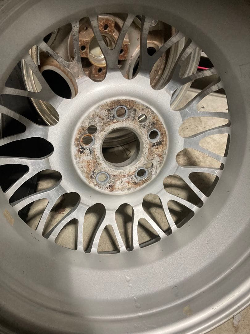 り　さん専用②pcd加工済み！仕上げベースに！BBS RG 15インチ軽自動車