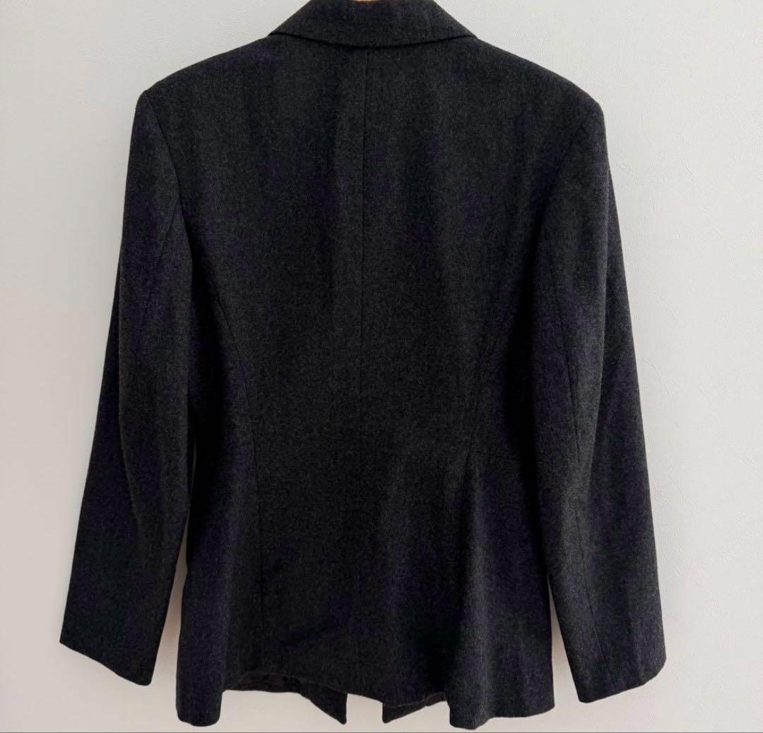 【美品】Y’s ワイズ ウールジャケット ダークグレー　ヨウジヤマモト