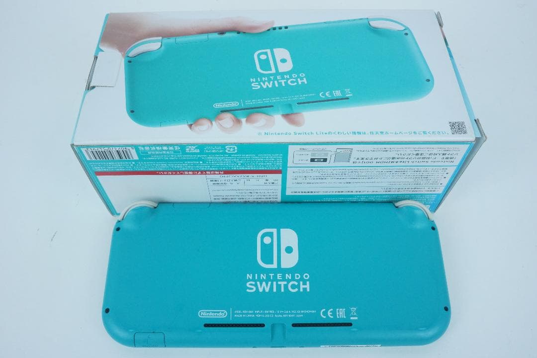 【動作品】ニンテンドースイッチライト ターコイズ 箱説 1