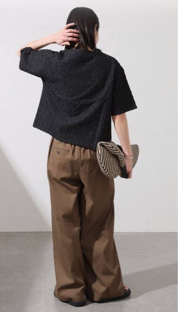 JOURNAL STANDARD シャーリングハーフスリーブT