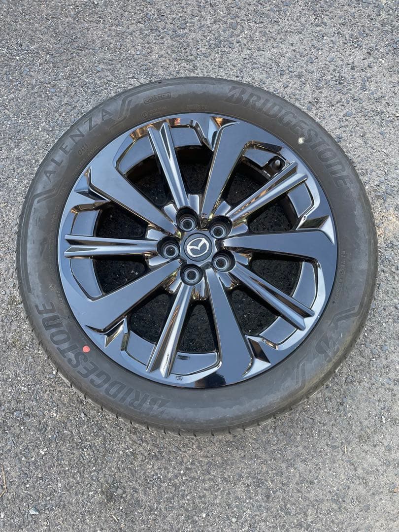 20インチ ブラックホイール CX60 CX80 純正4本