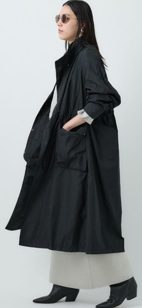 【美品】Chaos(カオス)　プリズムライトコート　ブラック　フリー