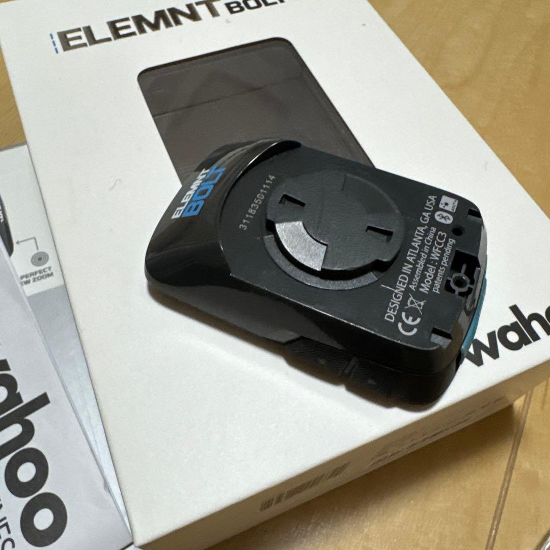 WAHOO GPSサイクルコンピューター ELEMNT BOLT WFCC3B