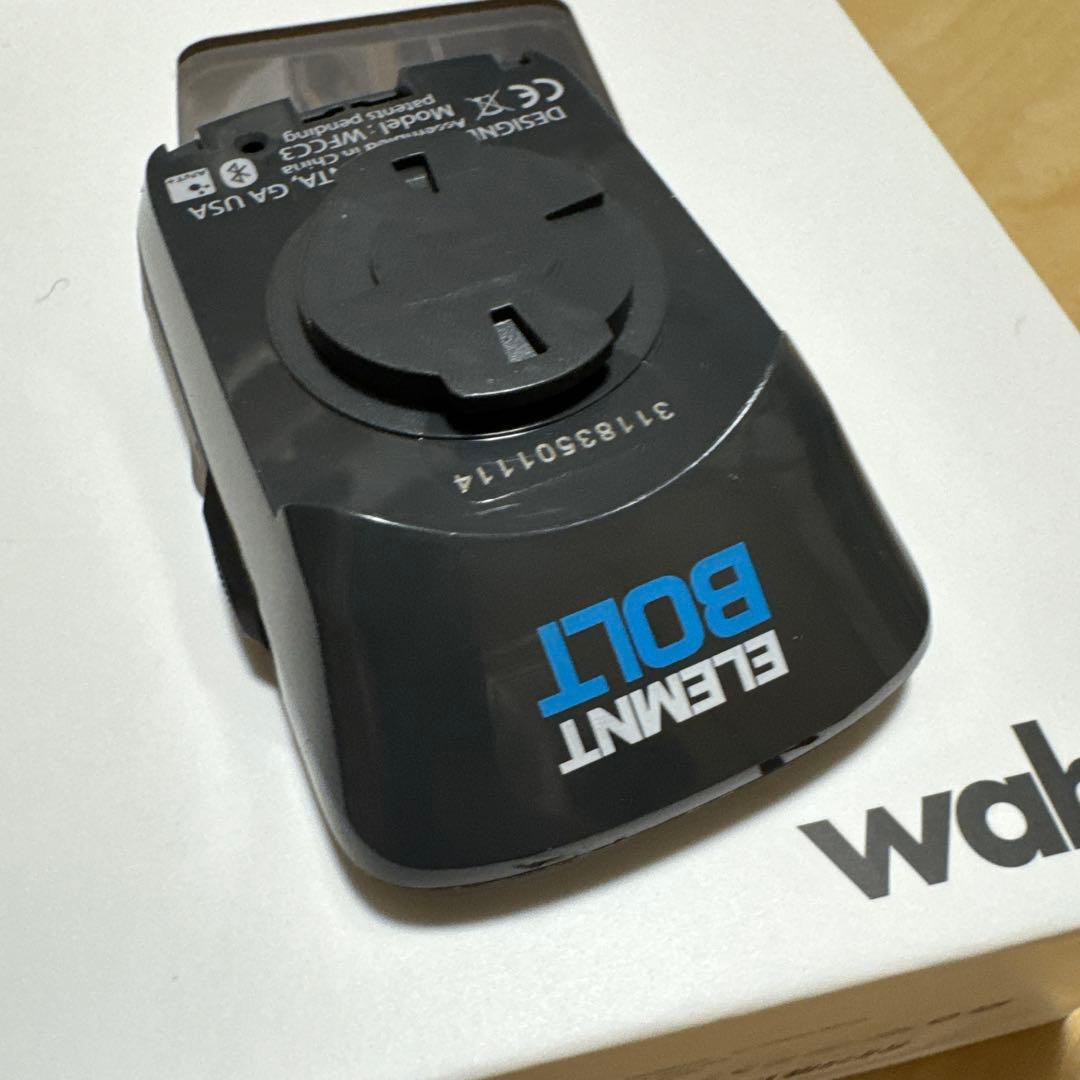 WAHOO GPSサイクルコンピューター ELEMNT BOLT WFCC3B