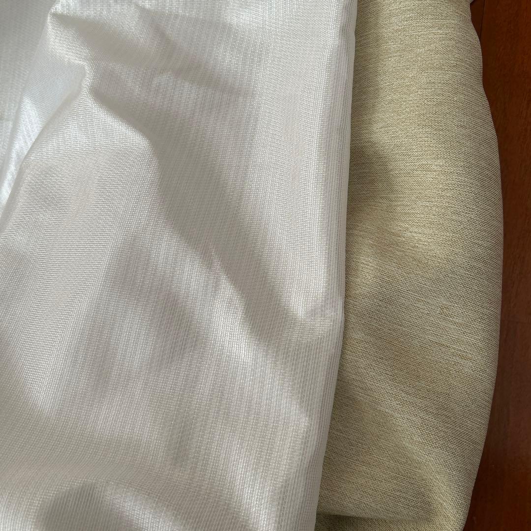 ニトリ カーテンとレース 100×180