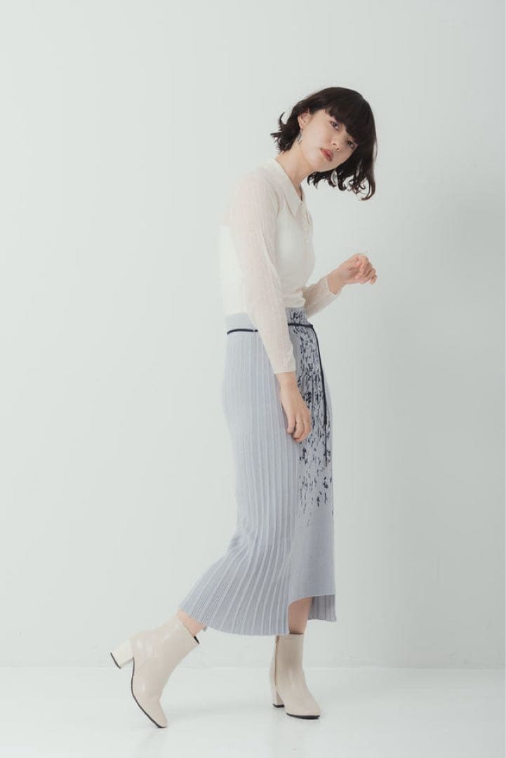 美品 tunica 上白石萌音さん着用 ニットスカート