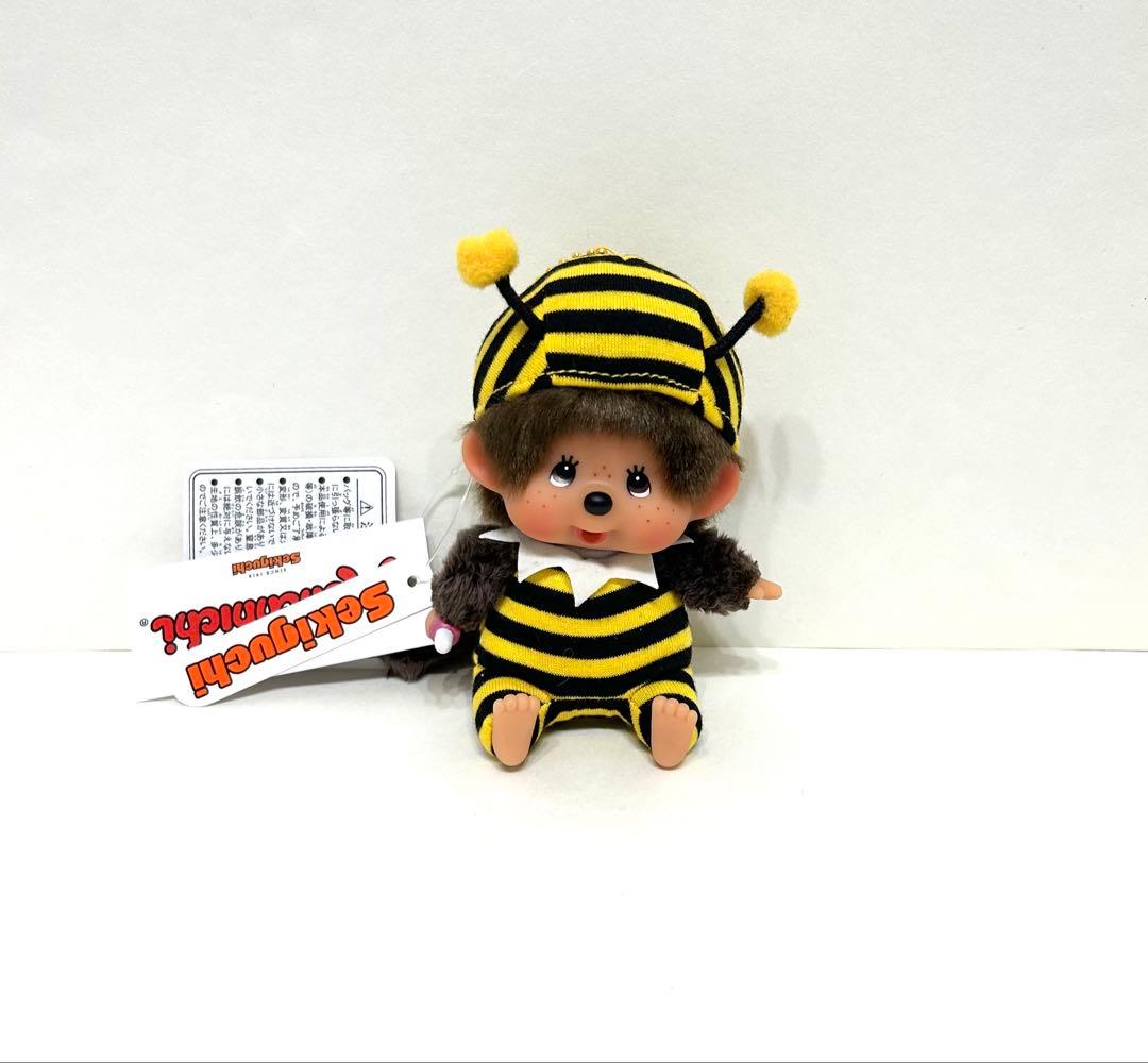 モンチッチ　みつばち　顔でか　キーチェーン　新品　レア　ぬいぐるみ　人形
