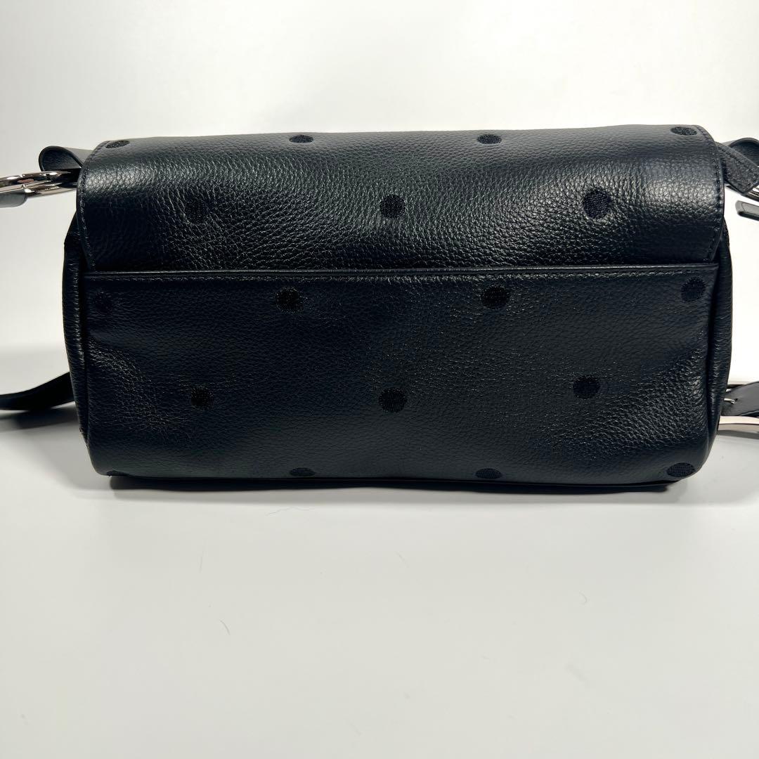 極美品✨　BEARDSLEY ビアズリー　ドットボディバッグ