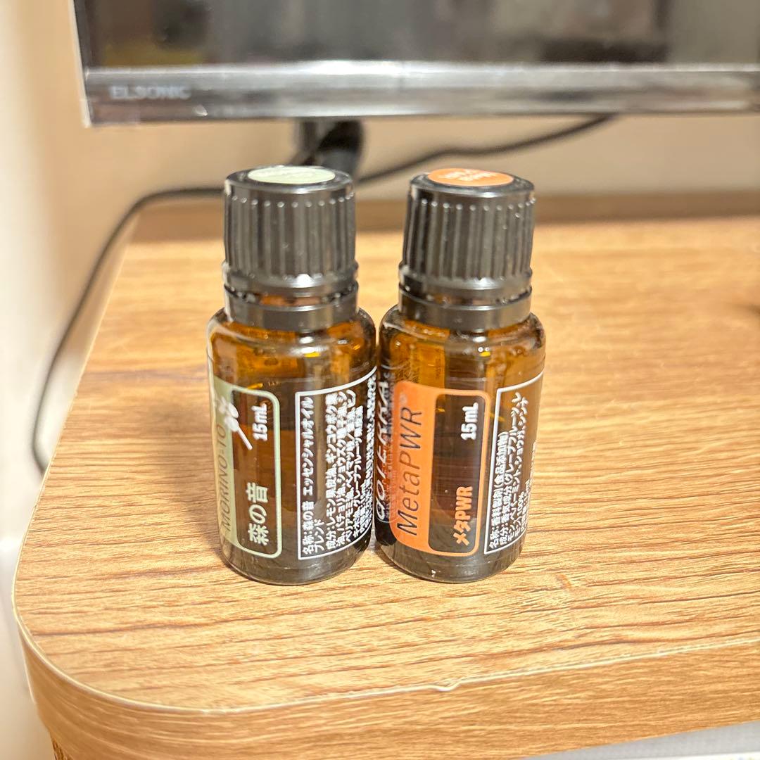 doTERRA エッセンシャルオイル まとめ売り 計15本 ウッドボックス付