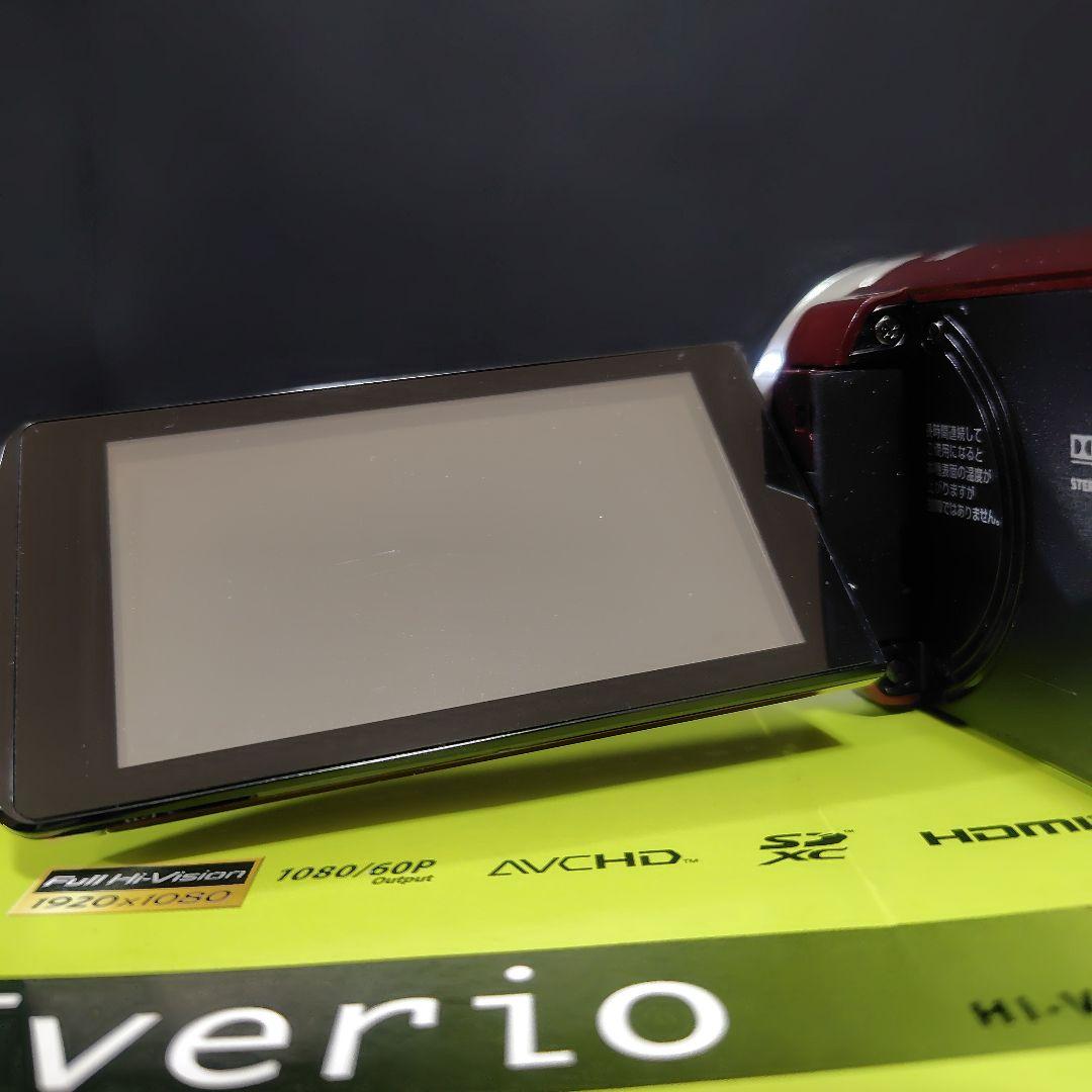 【美品】JVC Everio エブリオ 　ビデオカメラ GZ-E180-R