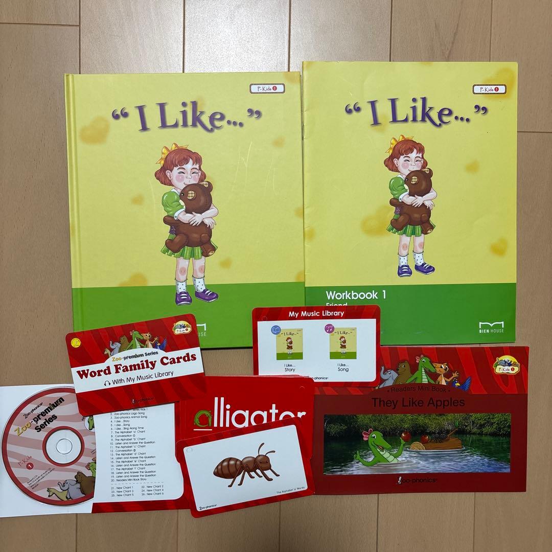 5セット売り⭐︎zoo phonics kids english learning