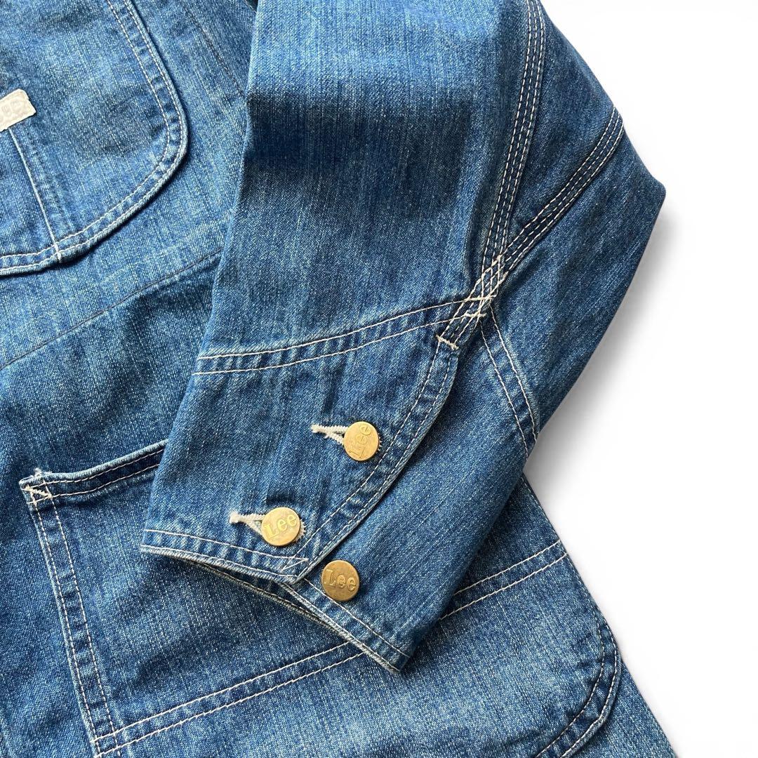 【美品】Lee 91-J 加工 デニムカバーオール ロコジャケット サイズ38