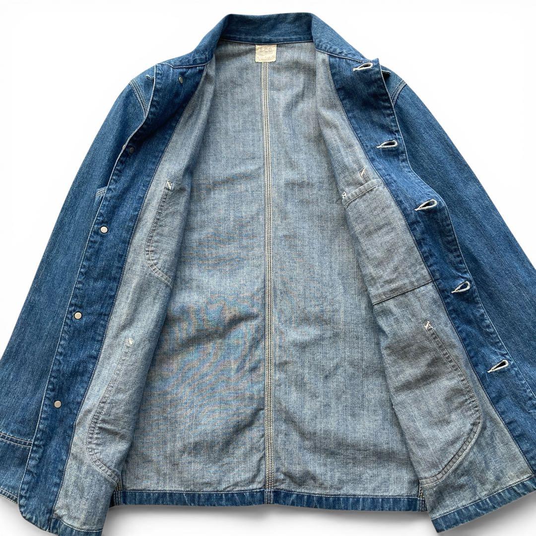 【美品】Lee 91-J 加工 デニムカバーオール ロコジャケット サイズ38