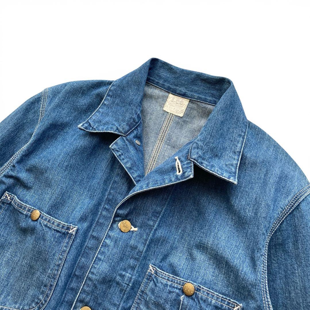 【美品】Lee 91-J 加工 デニムカバーオール ロコジャケット サイズ38