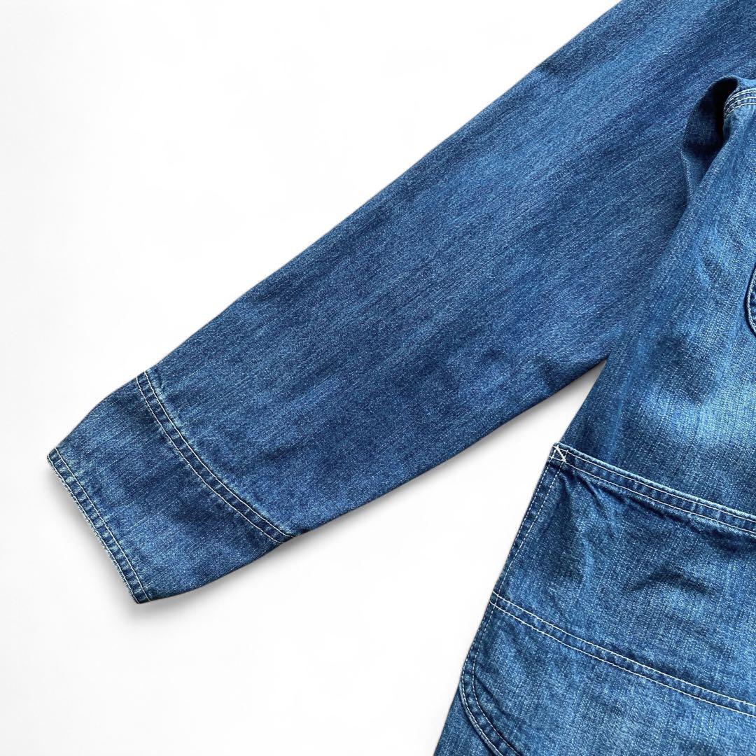 【美品】Lee 91-J 加工 デニムカバーオール ロコジャケット サイズ38