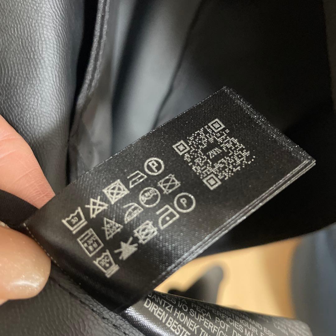 新品　ZARA Sサイズ 黒 ベルト付きトレンチコート