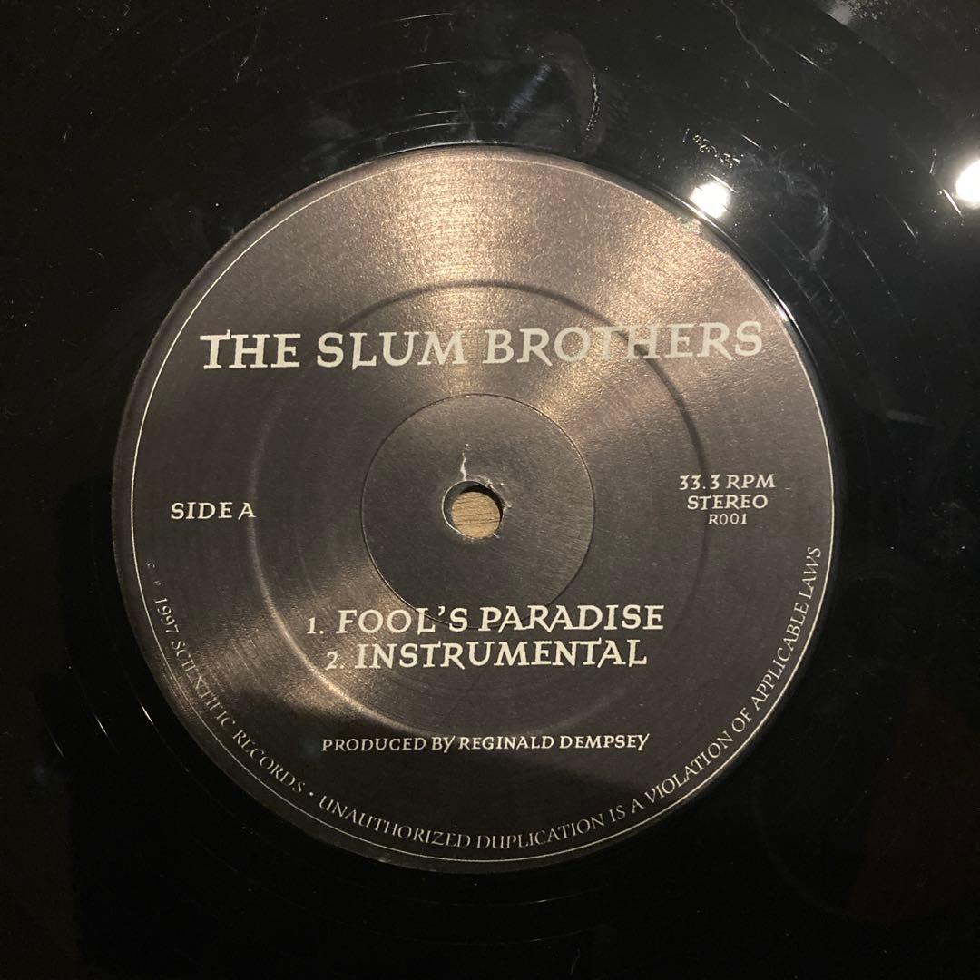 レア盤THE SLUM BROTHERS Fool's Paradice, ?