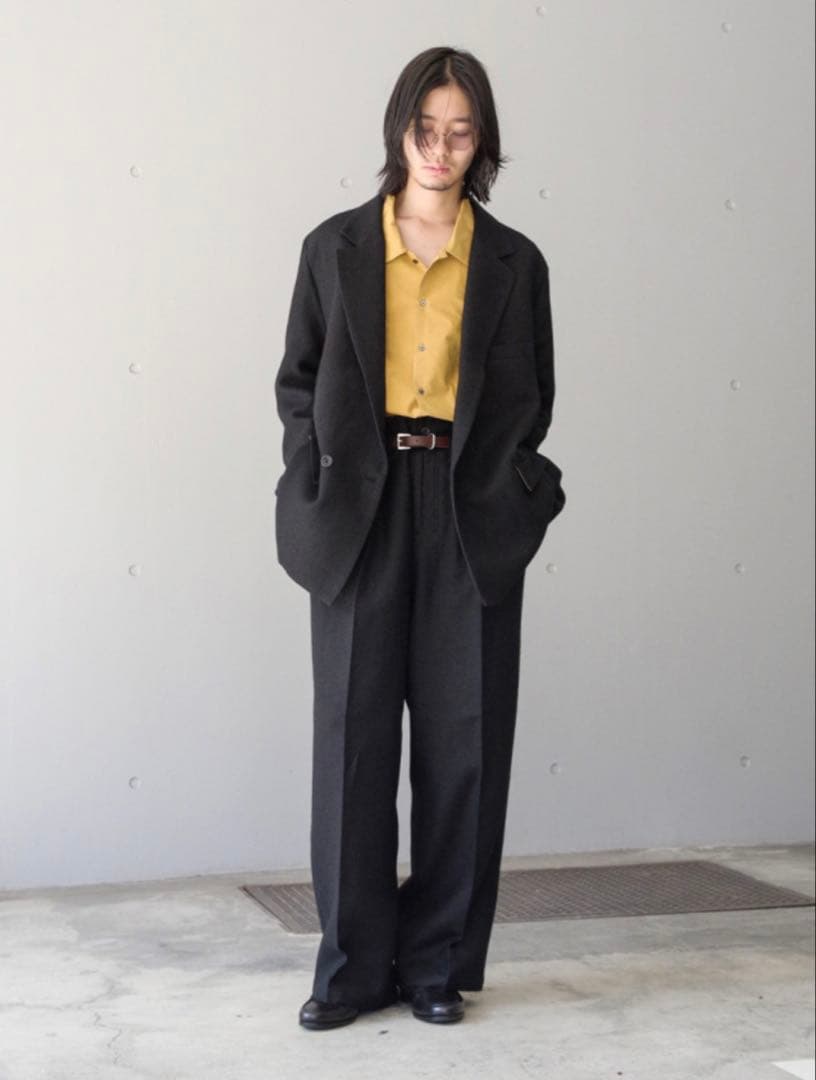 ANCELLM SEMI-DOUBLE TAILORED JACKET サイズ2