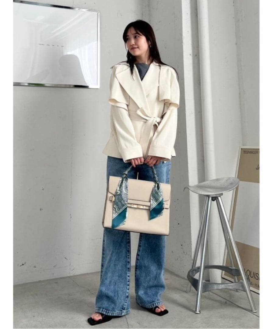 FRAY I.D 3wayミドルトレンチコート