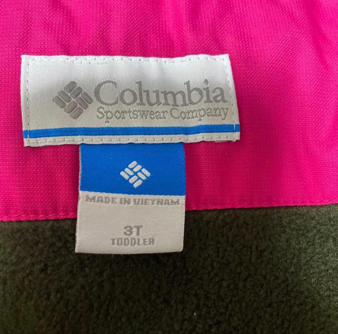 【100cm】 美品 Columbia コロンビア スキーウエア キッズ 3T