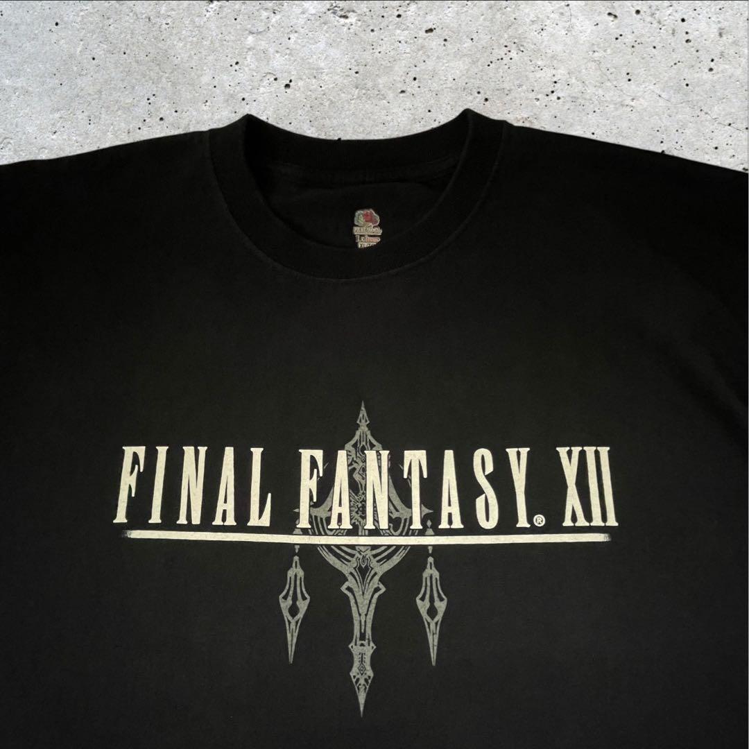 00s FF12 ファイナルファンタジー Tシャツ 美品希少XL ゲームTシャツ