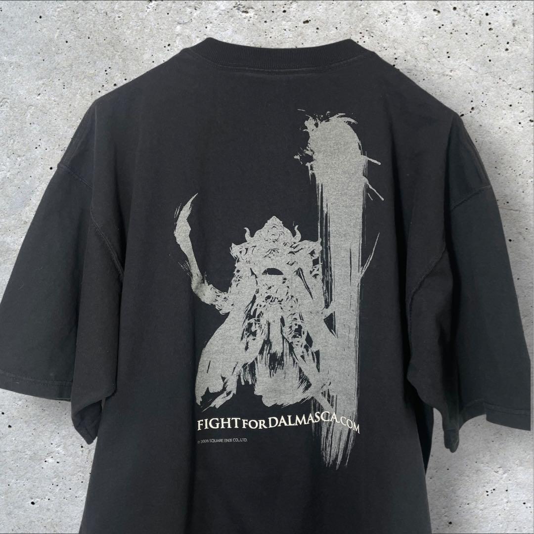 00s FF12 ファイナルファンタジー Tシャツ 美品希少XL ゲームTシャツ