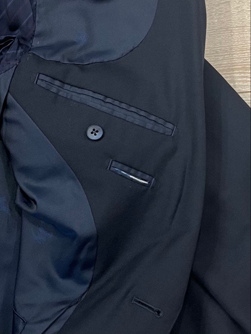 Burberry 紺ブレザー　金ボタン　バーバリー