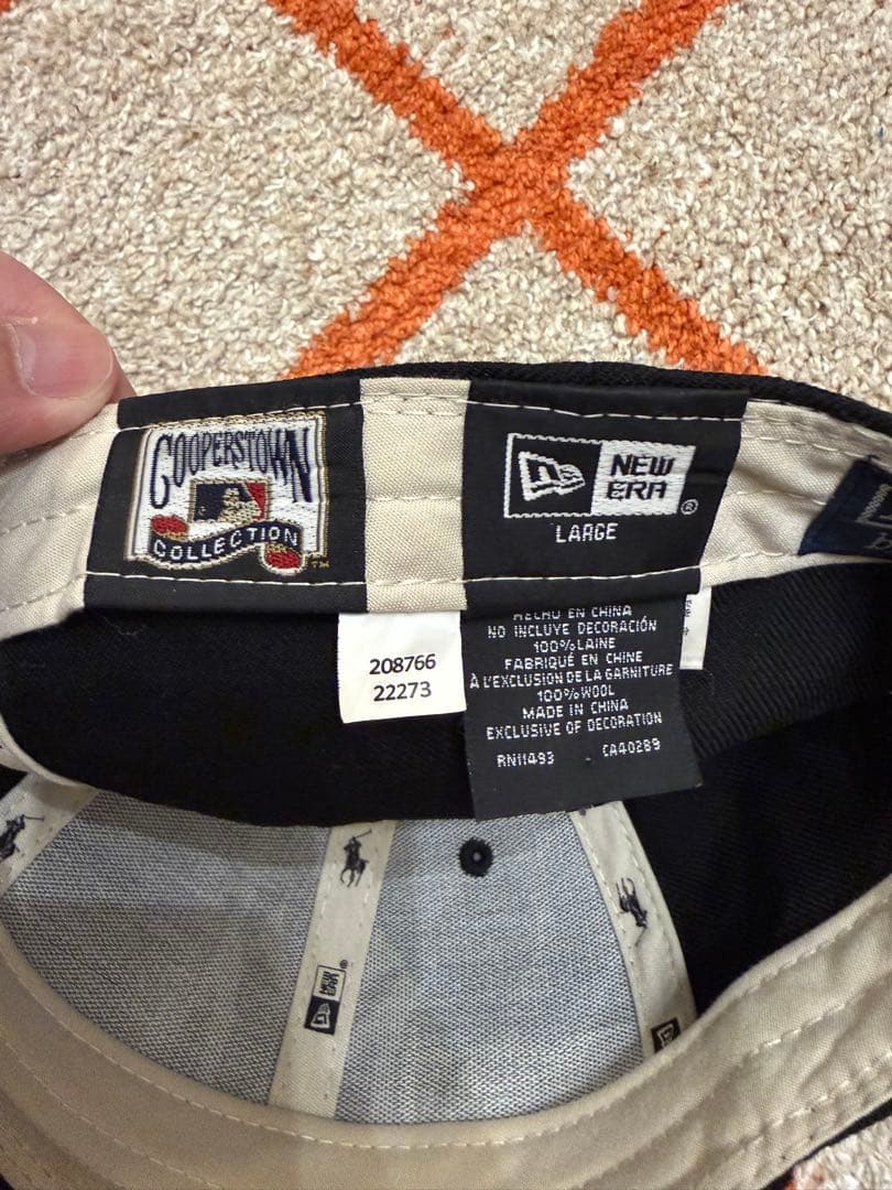 @*ケ様 Ralph Lauren Yankees キャップ 49FORTY L
