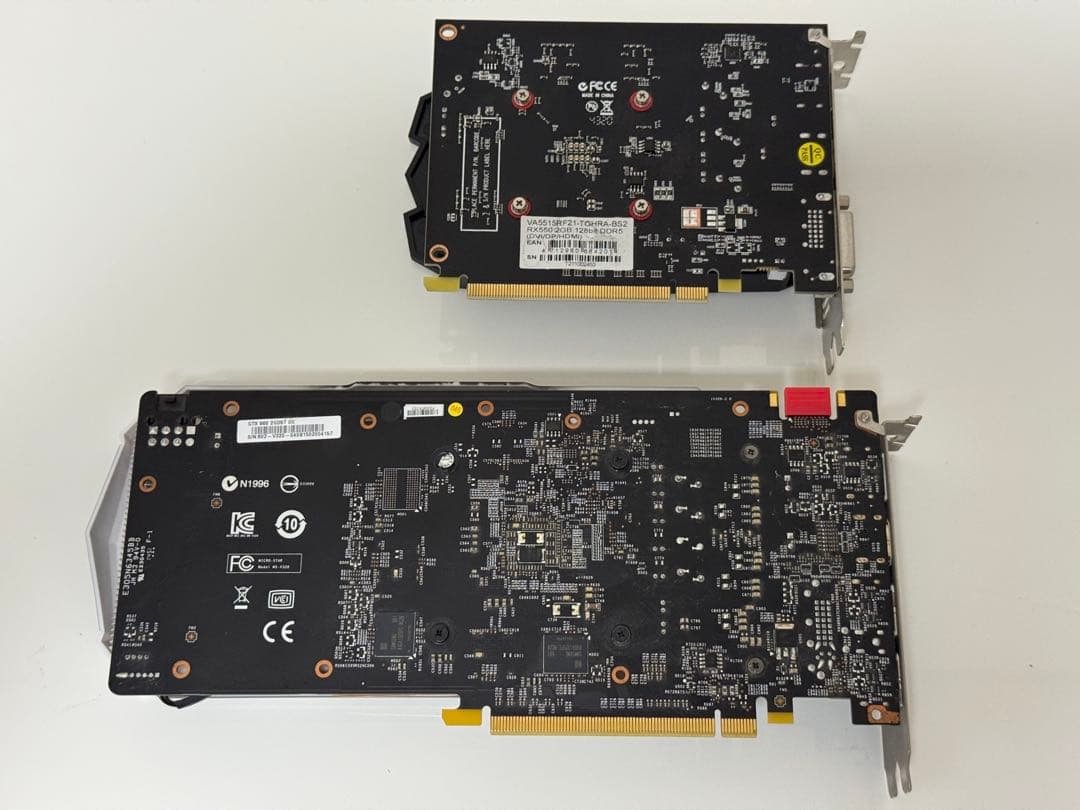 RX550 2GB GTX960 2GB セット　ジャンク扱いで
