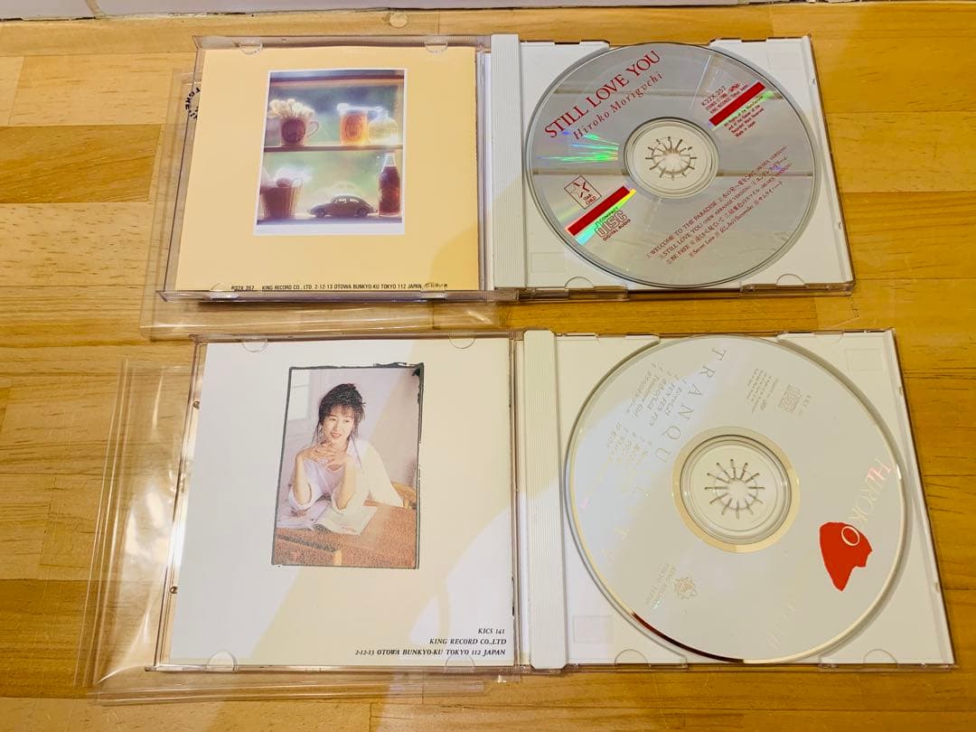 k0226-28★CD 森口博子 帯付き含む まとめて4点