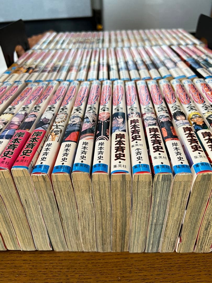 ナルト全巻セット 72巻中2巻欠(27巻・55巻)