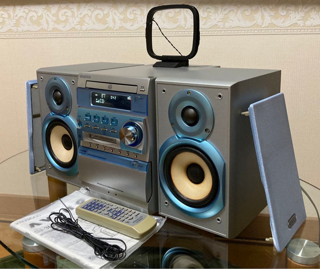 希少・KENWOOD オールインワン RXD-SJ3MD綺麗【作動品】
