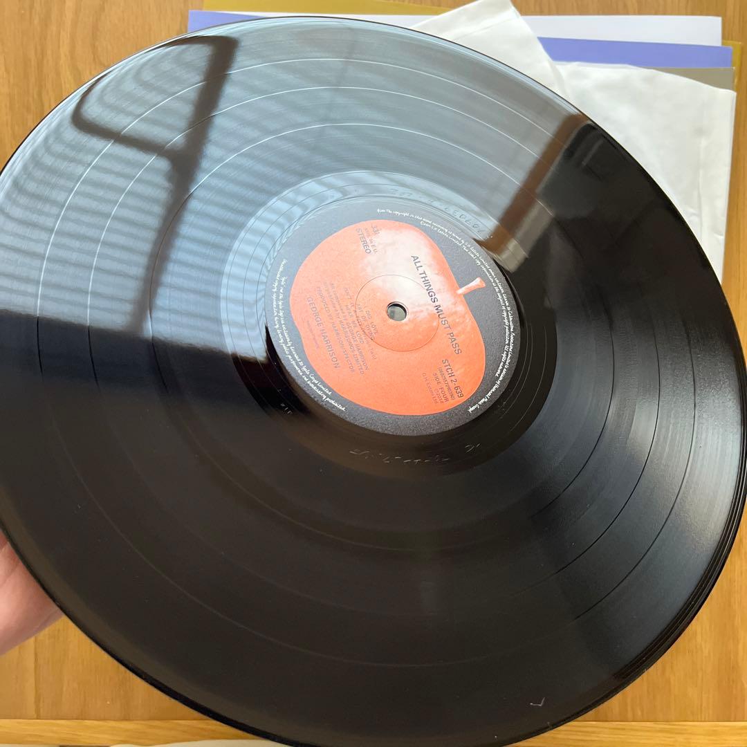 ジョージ・ハリスンAll Things Must Pass 　　　レコード３枚組