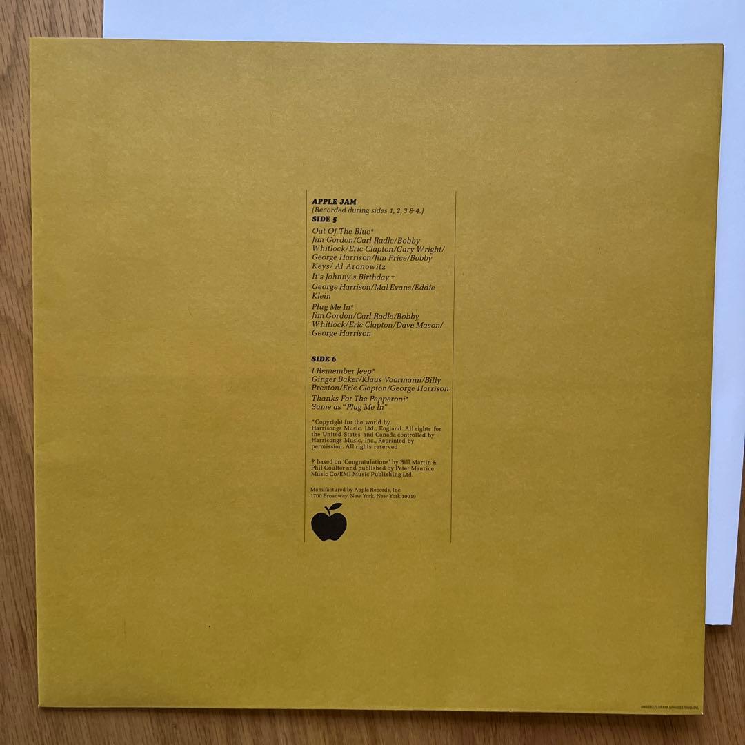 ジョージ・ハリスンAll Things Must Pass 　　　レコード３枚組