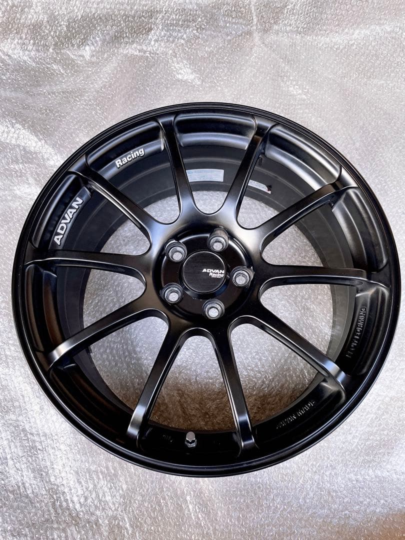 【1本:クラック有】ADVAN Racing RSⅡ17インチ 8j 4本セット